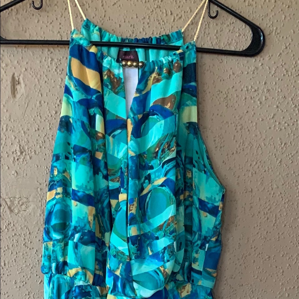 Mark Large Multicolor Hi Low Dress